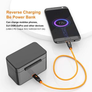 ZGCINE PS-BX Charging Case for Sony NP-BX1 battery (2-bit NO battery) - Chính hãng - Ảnh 4