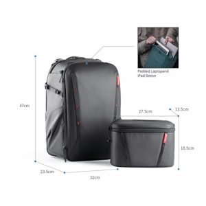 Balo máy ảnh PGYTECH OneMo 2 25L Đen - Ảnh 2