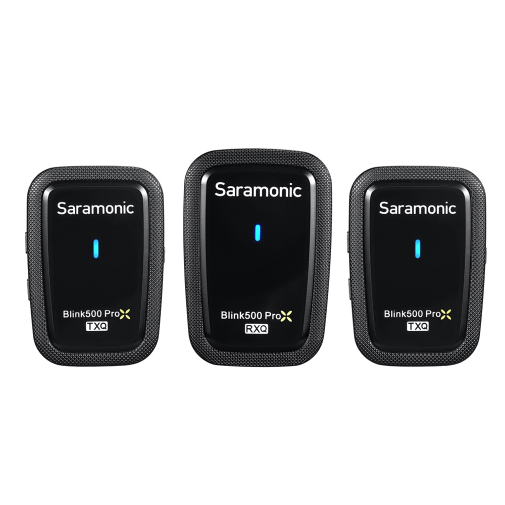 Micro thu âm Saramonic Blink 500 ProX Q20 (RX+2TX) - Chính hãng