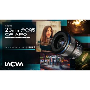 Ống kính Laowa Argus 25mm f/0.95 CF APO - Chính hãng - Ảnh 4