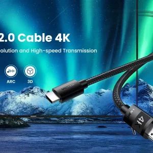 Ugreen 40104 10M 4K 30Hz màu đen Cáp hdmi hd119 20040104 - Ảnh 2
