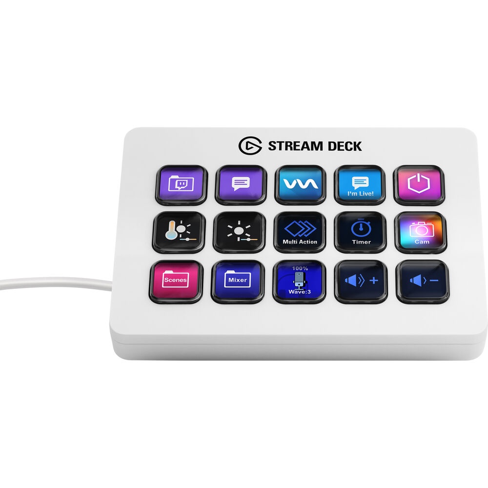 Bàn phím Elgato Stream Deck MK.2 Trắng - Chính hãng