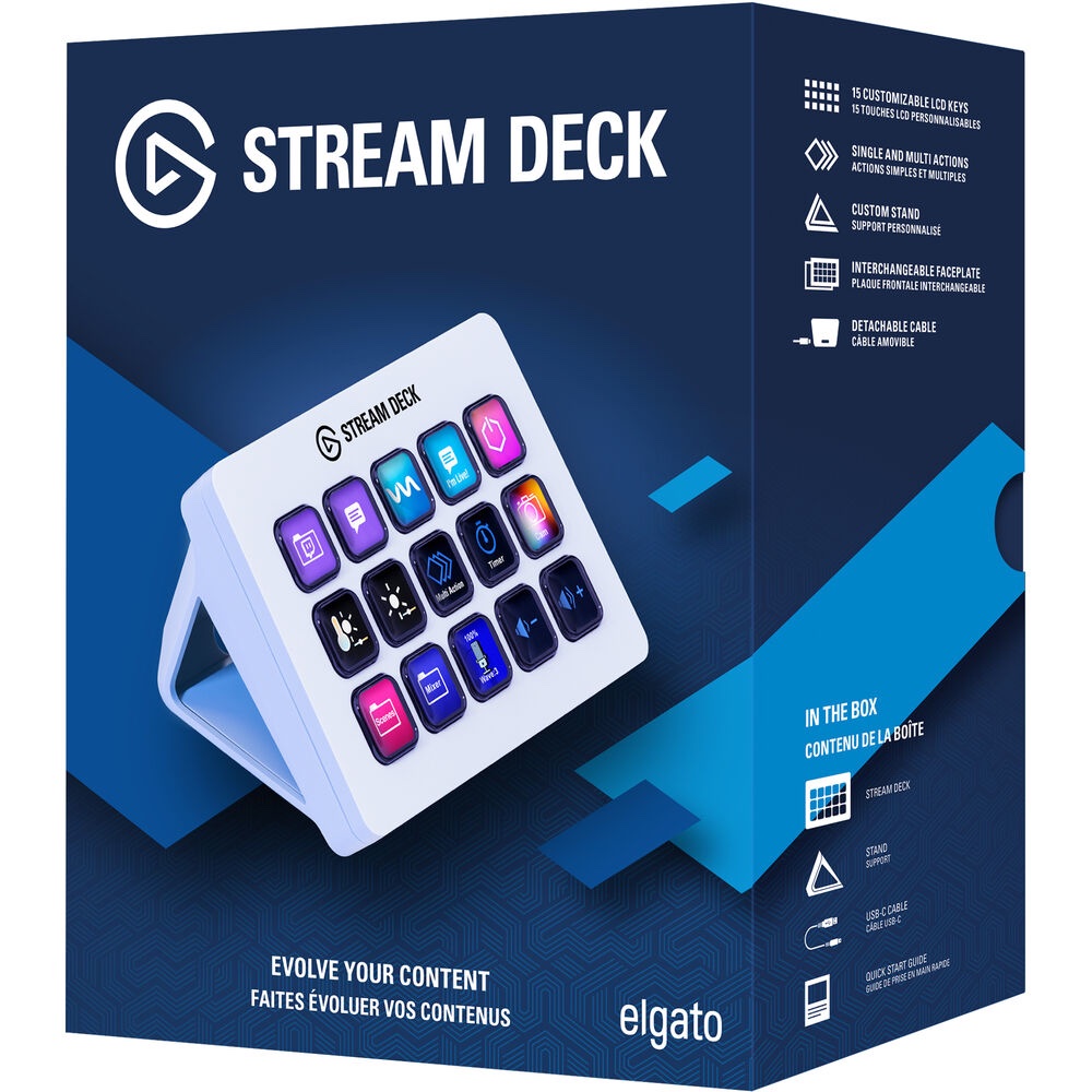Bàn phím Elgato Stream Deck MK.2 Trắng - Chính hãng - Ảnh 7