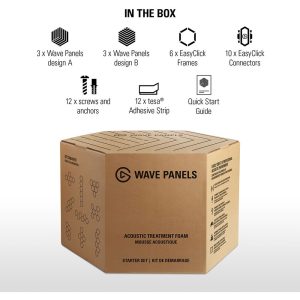 Bộ 6 tấm tiêu âm Elgato Wave Panels - Starter Kit Black - Ảnh 8