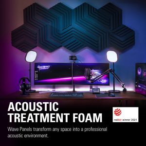 Bộ 6 tấm tiêu âm Elgato Wave Panels - Starter Kit Black - Ảnh 6