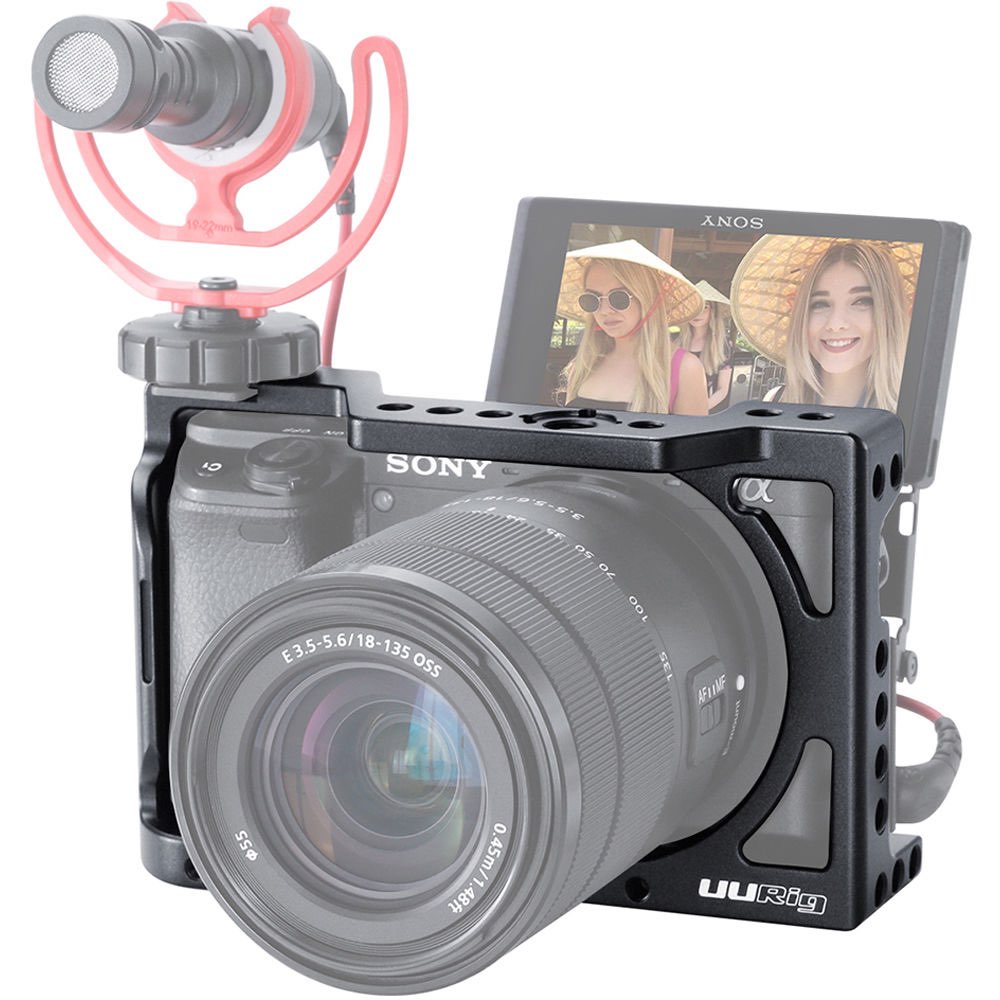 UURig R008 Full Camera Cage for Sony A6400 - 1367