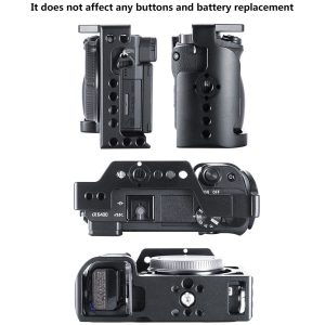UURig R008 Full Camera Cage for Sony A6400 - 1367 - Ảnh 9