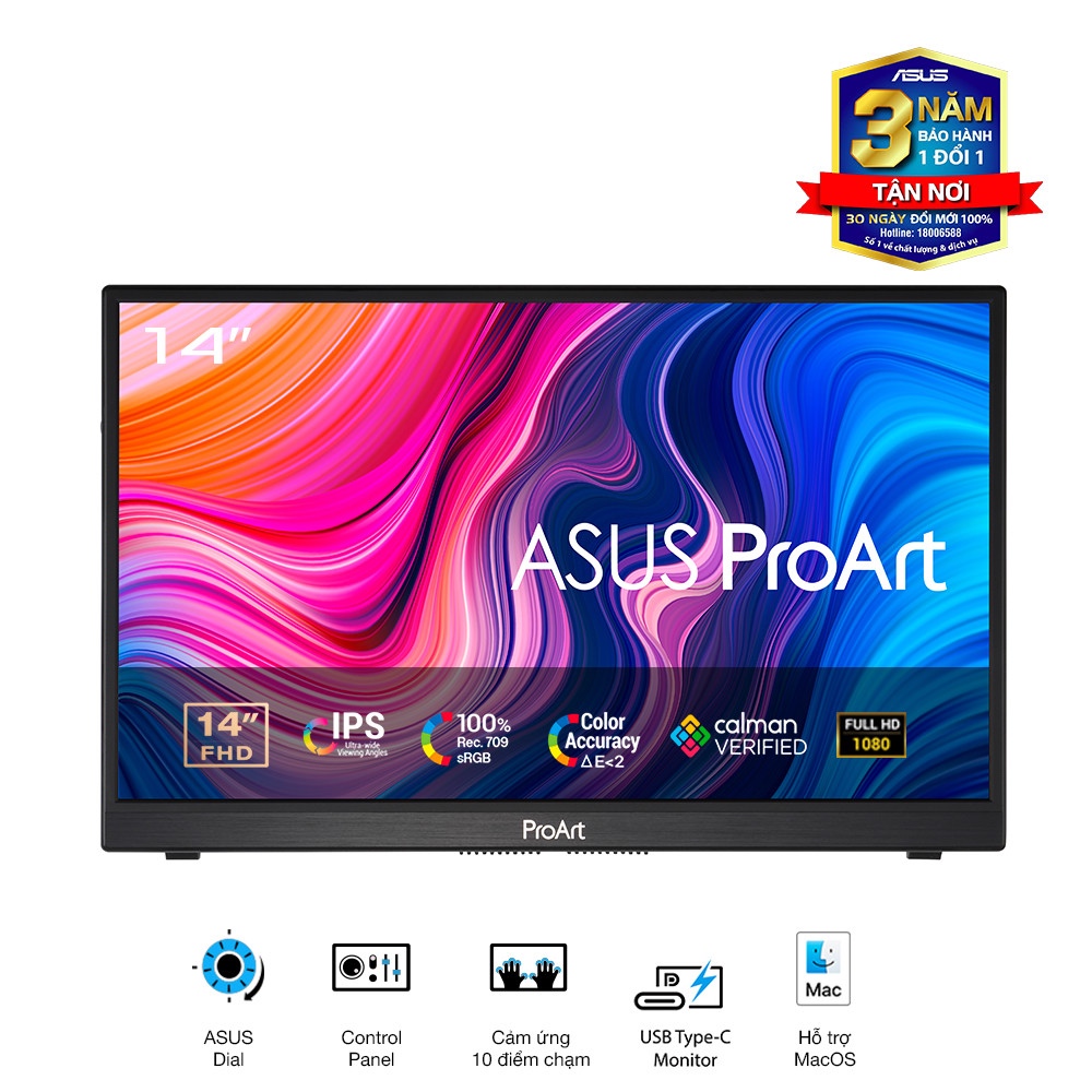 Màn hình ASUS ProArt PA148CTV 14-inch