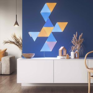 Đèn thông minh Nanoleaf Shapes Tam Giác 9 ô đèn (bộ khởi động) - Ảnh 2