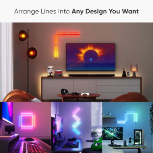 Đèn thông minh Nanoleaf Lines Squared 3 thanh đèn (bộ mở rộng) - Ảnh 4
