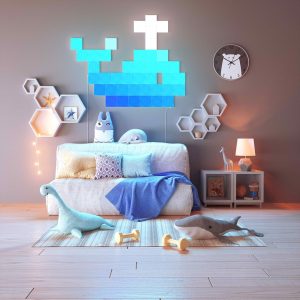 Đèn thông minh Nanoleaf Canvas 9 ô đèn (bộ khởi động) - Ảnh 4