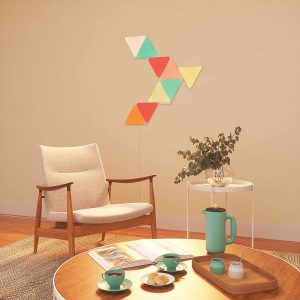 Đèn thông minh Nanoleaf Shapes Tam Giác Mini 10 ô đèn (bộ mở rộng) - Ảnh 4