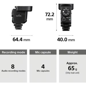 Micro shotgun Sony ECM-M1 - Chính hãng - Ảnh 4