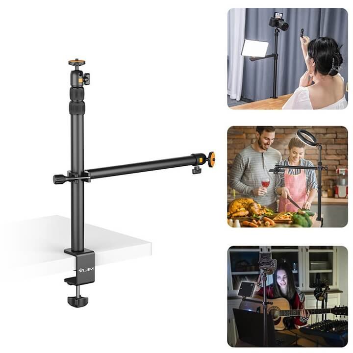 VIJIM LS02 - Chân quay Top Shot có kẹp cạnh bàn FUVB3 - Ảnh 3