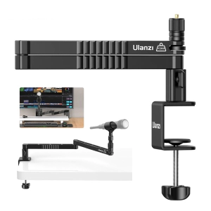 Ulanzi LS26 Tay ARM Low Kẹp MicroPhone thông minh thiết kế gấp gọn tiện lợi - Ảnh 2