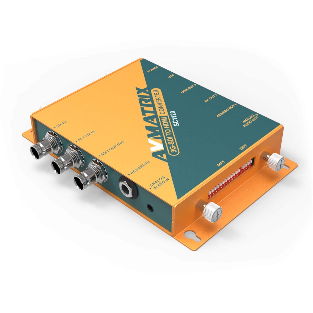SC1120 - 3G-SDI to HDMI & AV Scaling Converter - Ảnh 3