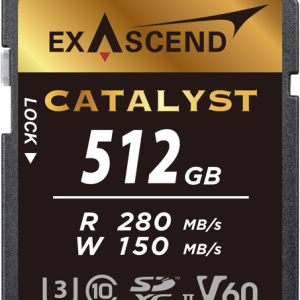 Thẻ nhớ SD Exascend 512GB V60 Catalyst | Chính Hãng