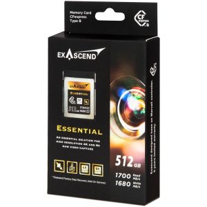 Thẻ nhớ CFexpress Type B Exascend 512GB Essential | Chính Hãng - Ảnh 2