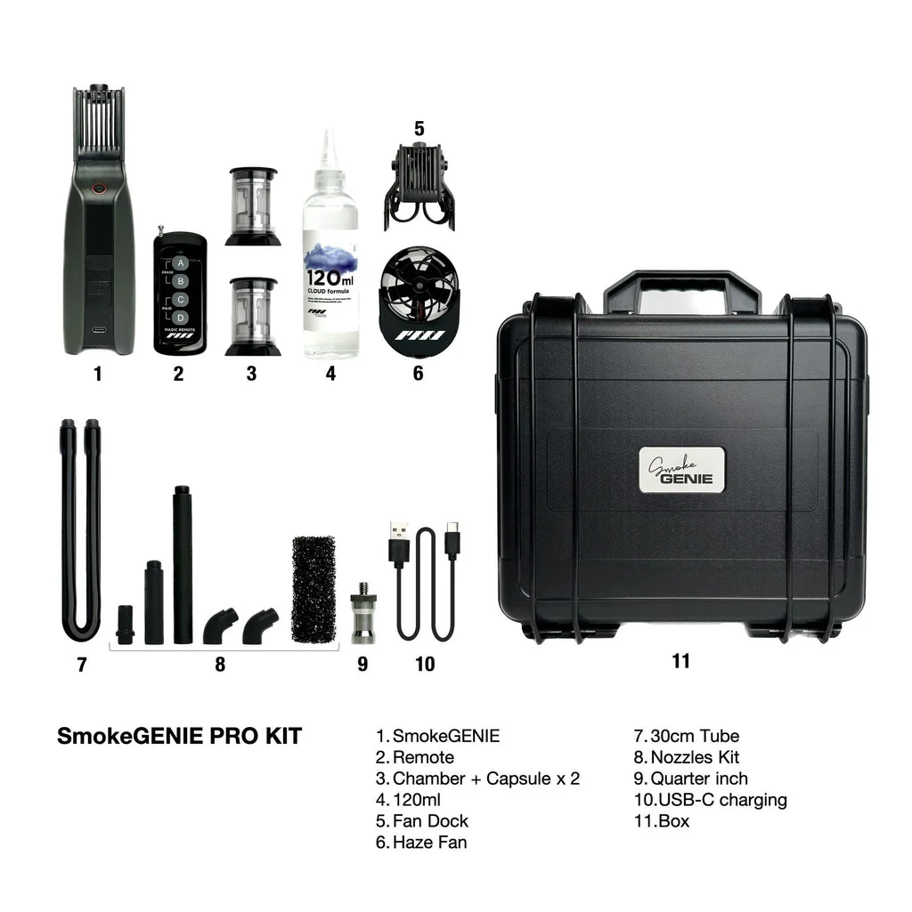 Máy tạo khói Smoke Genie Professional Kit - Chính hãng - Ảnh 2