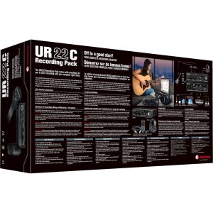 Thiết bị xử lý tín hiệu âm thanh Steinberg UR22C Recording Pack - Ảnh 5