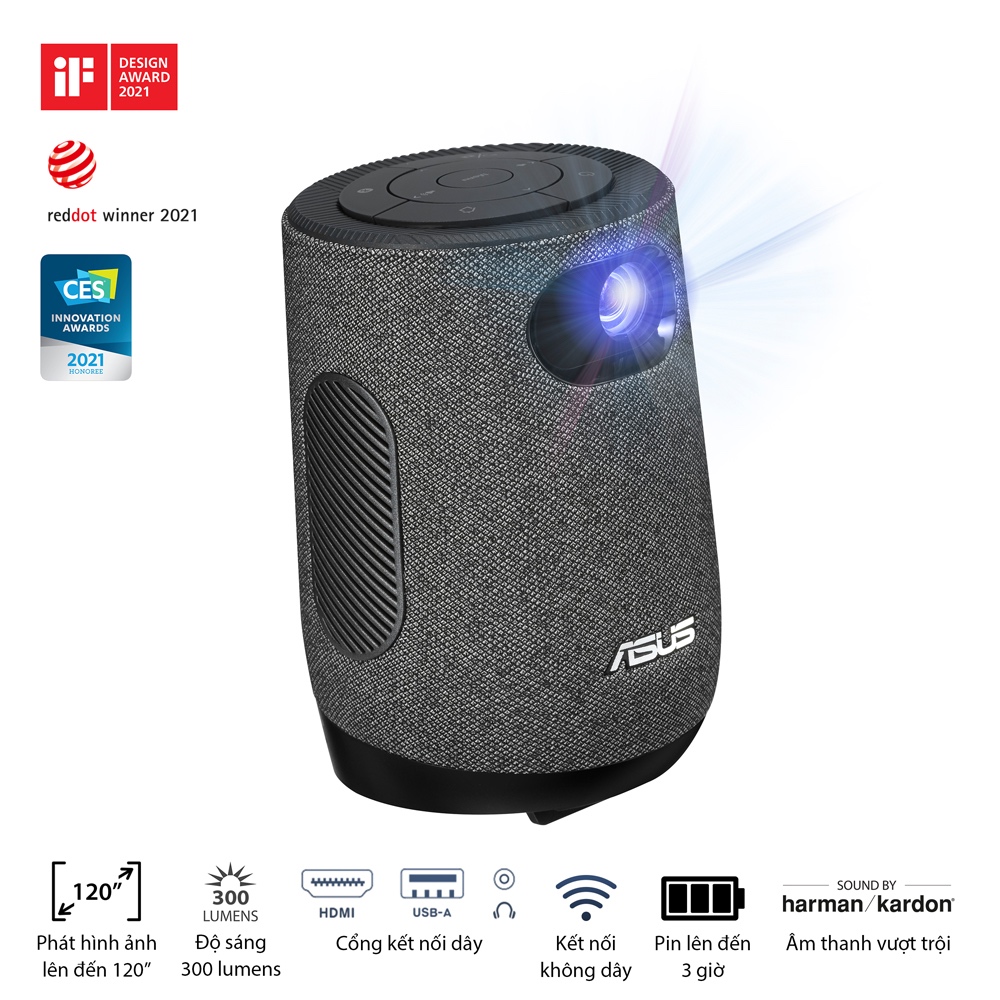 Máy chiếu mini ASUS ZenBeam Latte L1 - Chính hãng - Ảnh 2