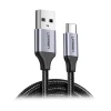 Cáp sạc, dữ liệu USB Type-A 2.0 sang USB Type-C dài 3M Ugreen 60408 cao cấp (bện nylon)