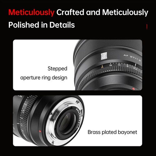 Viltrox AF 27mm F1.2 | Chính Hãng For Fujifilm X - Ảnh 4