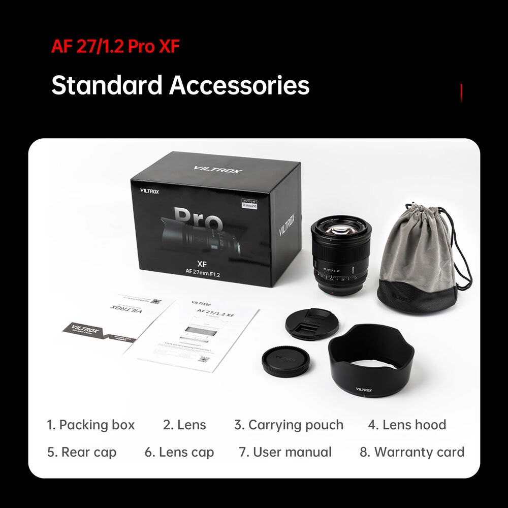 Viltrox AF 27mm F1.2 | Chính Hãng For Fujifilm X - Ảnh 3