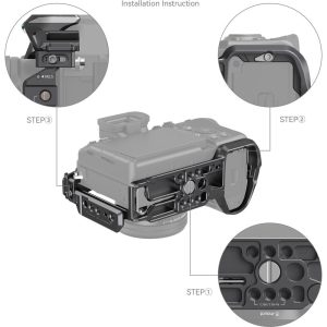 SmallRig "Rhinoceros" Advanced Cage Kit for Sony Alpha 7R V / Alpha 7 IV / Alpha 7S III 3710 - Ảnh 5