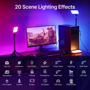 Đèn Led Ulanzi LT002 7" RGB LED Video Light - Ảnh 3