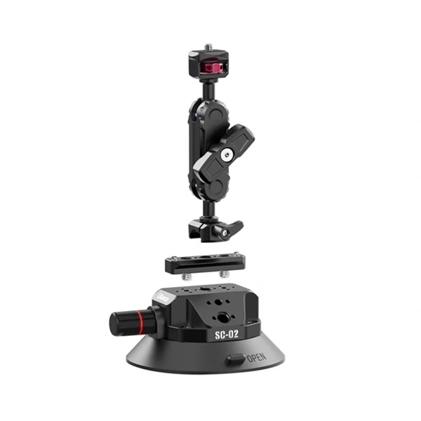 Bộ ngàm Ulanzi SC-02 Strong Suction Cup Mount (4.5" đường kính)