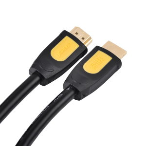 Ugreen 10128 1.5M màu Vàng Cáp tín hiệu HDMI chuẩn 2.0 hỗ trợ phân giải 4K