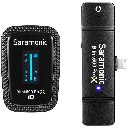 Micro thu âm Saramonic Blink 500 ProX B3 ( TX+RXDi ) - Chính hãng