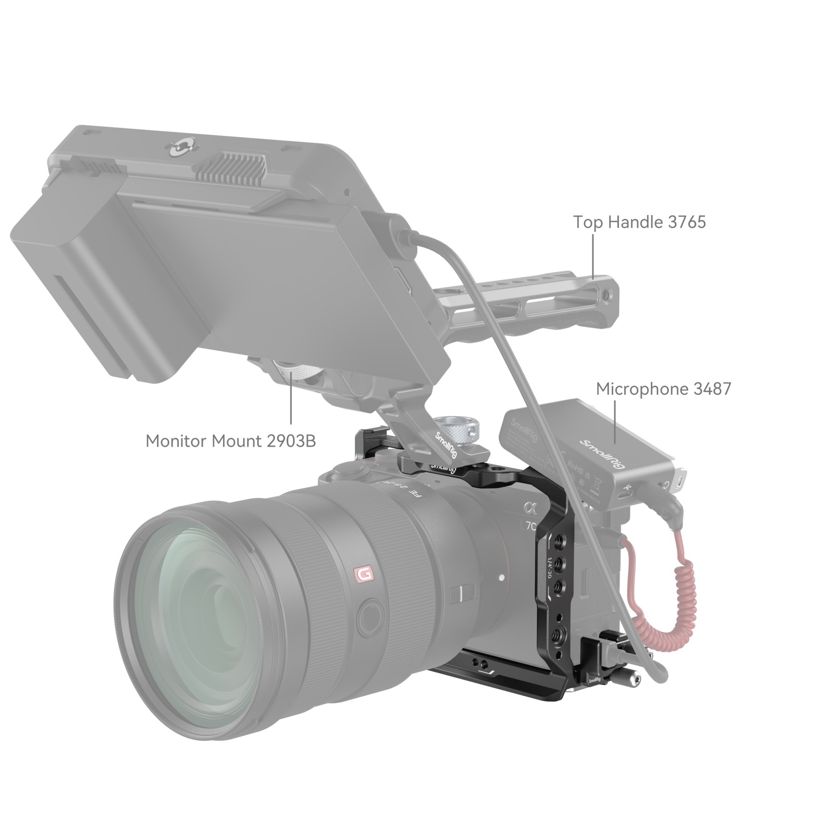 SmallRig Cage Kit for Sony A7CM2 / A7CR 4422 | Chính Hãng - Ảnh 8