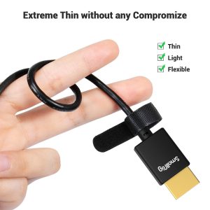Smallrig Ultra-Slim 4K HDMI Data Cable (A to A) (55cm) 2957B - Ảnh 3