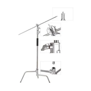 Chân Đèn CK1 C-Stand INOX 2 Khớp Nối - Ảnh 3