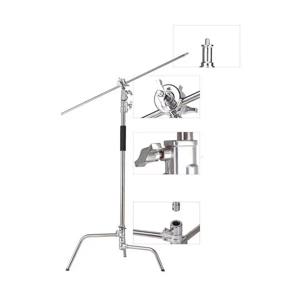 Chân Đèn CK1 C-Stand INOX 2 Khớp Nối - Ảnh 3