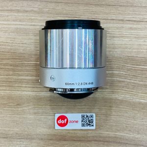 Ống kính Sigma 60mm F2.8 DN Bạc cũ - Mã SP 0690 - Ảnh 4