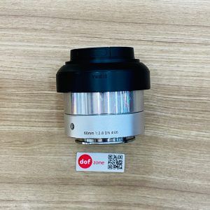 Ống kính Sigma 60mm F2.8 DN Bạc cũ - Mã SP 0690