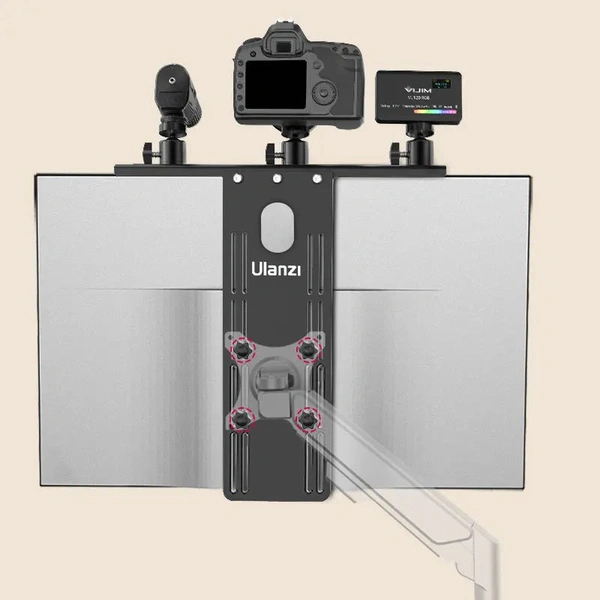 Bộ ngàm mở rộng phụ kiện Ulanzi LS16 Mount tích hợp 3 ballhead chính hãng - Ảnh 2
