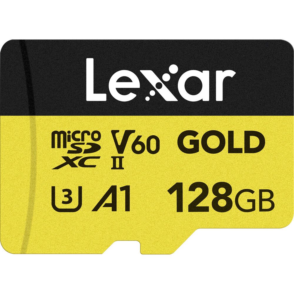 Thẻ nhớ Lexar Professional GOLD 128GB microSDXC UHS-II U3 V60 | Chính Hãng
