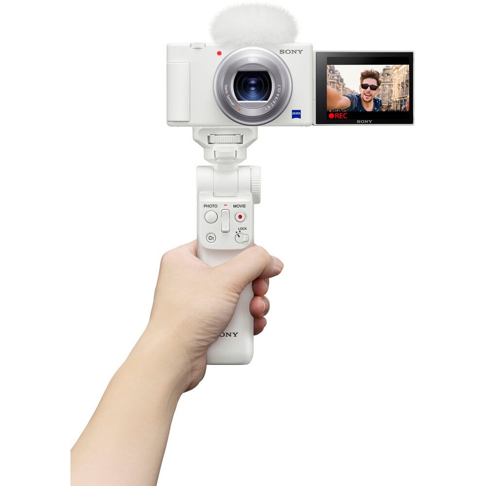 Báng tay cầm điều khiển từ xa không dây GP-VPT2BT Trắng - Chính hãng - Ảnh 2
