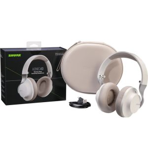 Tai nghe chụp tai không dây chống ồn SHURE AONIC 40 (Trắng) - Chính hãng - Ảnh 6