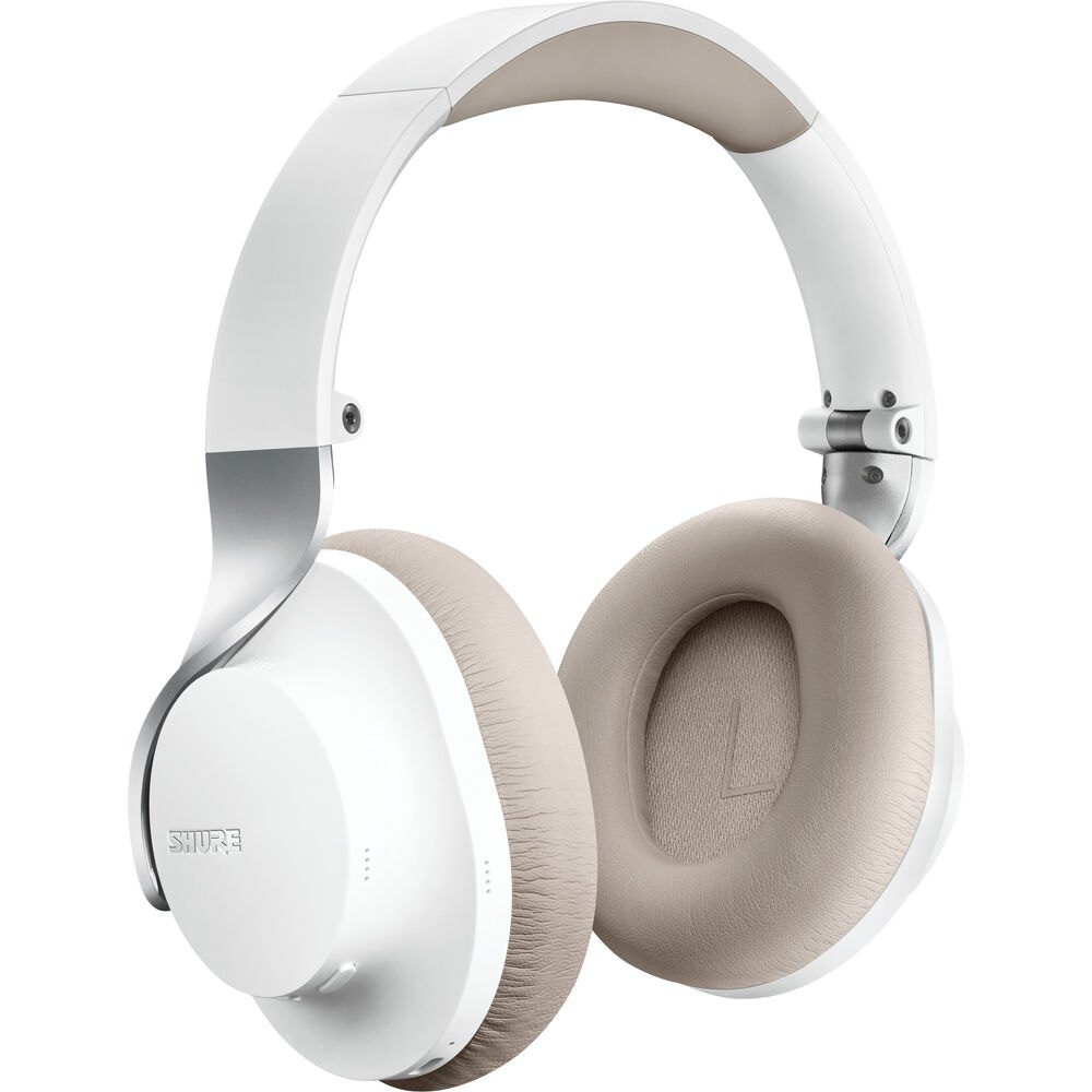 Tai nghe chụp tai không dây chống ồn SHURE AONIC 40 (Trắng) - Chính hãng