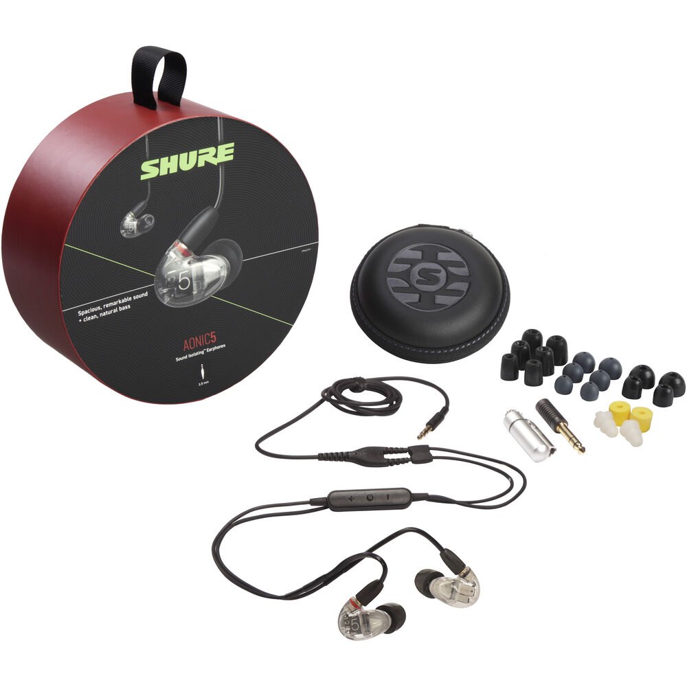Tai nghe Shure AONIC 5 (Màu clear) - Chính hãng - Ảnh 2