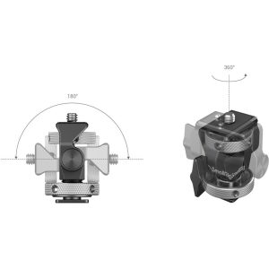 SmallRig Swivel and Tilt Adjustable Monitor Mount with Cold Shoe Mount 2905B - Ảnh 4