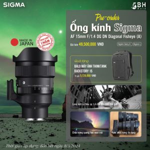 Sigma 15mm f/1.4 DG DN Diagonal Fisheye (A) | Chính Hãng - Ảnh 8