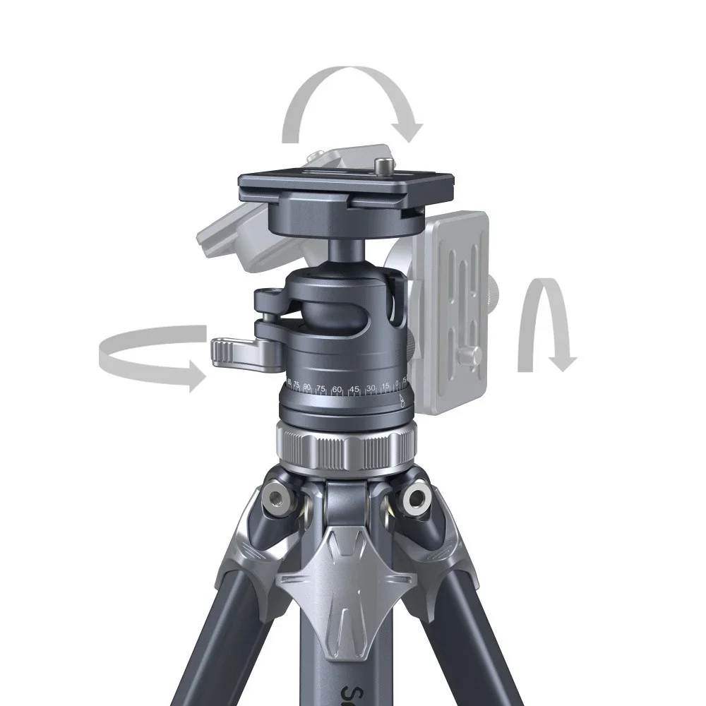 SmallRig Lightweight Travel Tripod AP-02 4222 - Ảnh 4