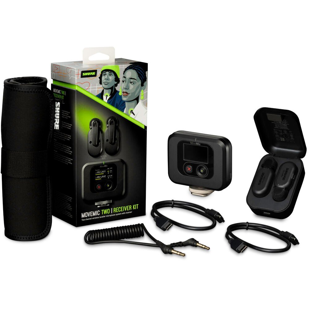 Shure MoveMic Two Receiver Kit 2 - Chính hãng - Ảnh 9