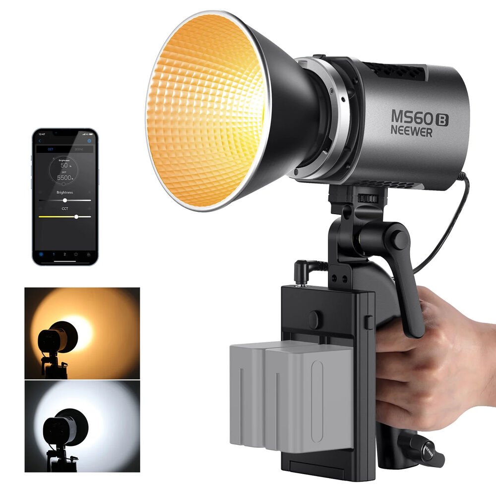 Đèn Led NEEWER MS60B Bi color - Chính hãng